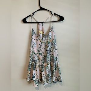 Floral tank top